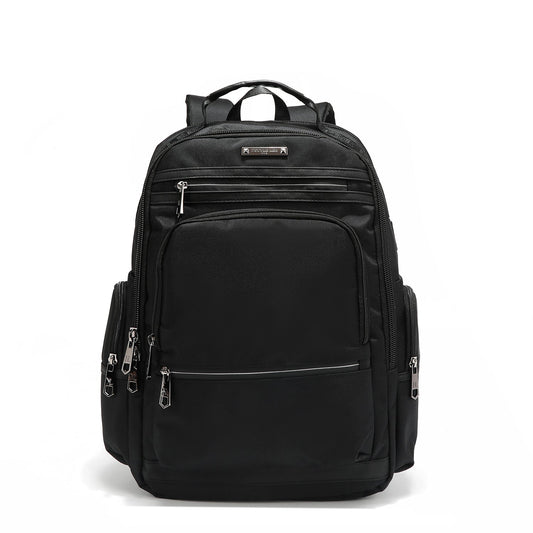 MOCHILA PARA PORTATIL CON PUERTO USB PARA HOMBRE NEGRO-0